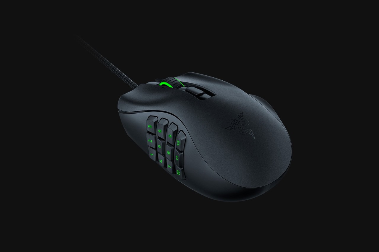 Razer™ Naga X Wired MMO Gaming Mouse FRML Packaging Gaming Gears