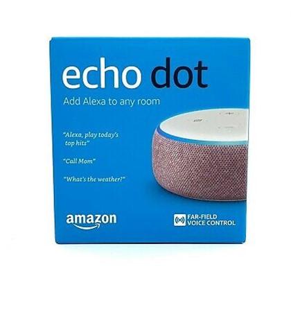 Amazon Echo Dot (3rd Gen) - Smart speaker with Alexa - Plum Sengled Bluetooth Color bulb 