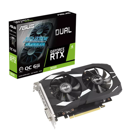 ASUS Dual GeForce RTX3050 OC Edition 6GB 
