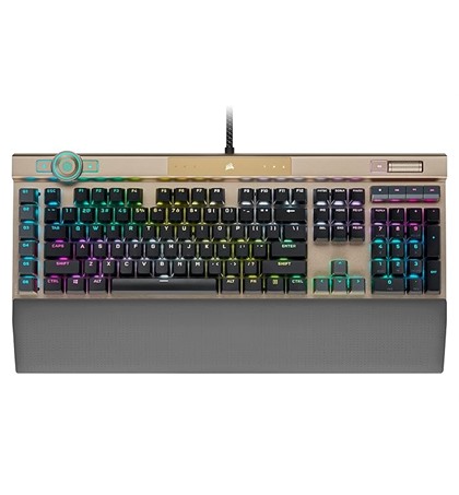 CORSAIR K100 RGB Optical Midnight Gold Gaming Keyboard