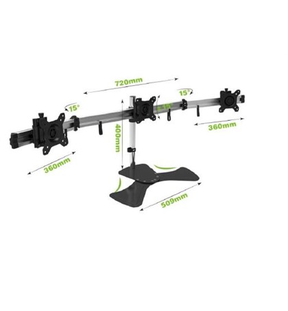 TruVision DS-MP230SL Triple monitor mount