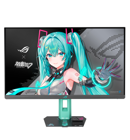 ASUS ROG Strix XG27ACMEG-G Hatsune Miku Edition