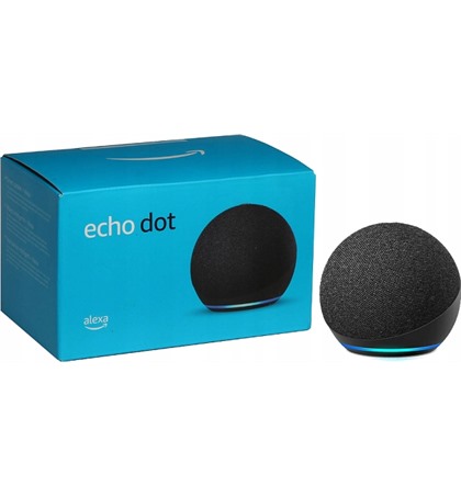 Echo Dot (4th Gen) - Charcoal in the Smart Speakers & Displays  department at