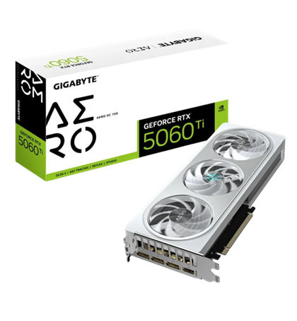 GIGABYTE GeForce RTX5060 Ti AERO OC 16G 