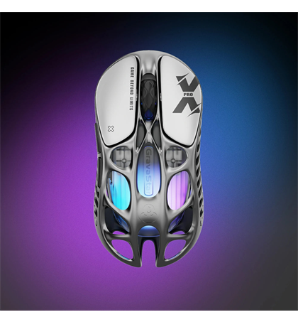 Mercury X Pro 8KHz Wireless Gaming Mouse Interstellar Silver