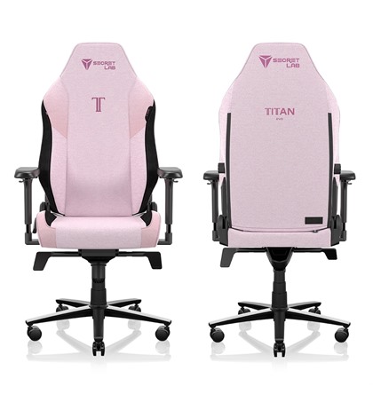 Secretlab TITAN Evo 2024 Series - SoftWeave®️ Plus Plush Pink