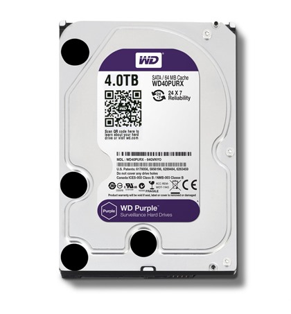 WD PURPLE 3.5 64MB 6GB/S 4TB