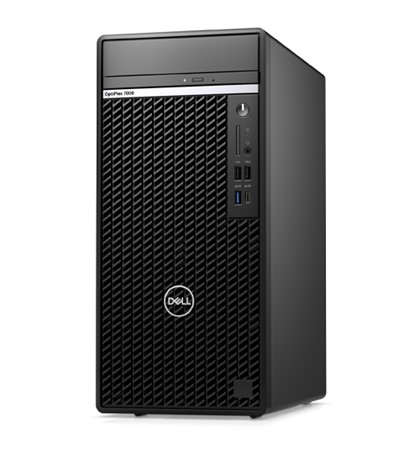 Dell OptiPlex 7000 Tower Core i7-12700 8GB (1x8GB) DDR5 1TB 7.2K SATA 3.5" NoDVDRW, AMD Radeon RX 640 4GB, AD-DP to VGA, Ubuntu MS116 KB21