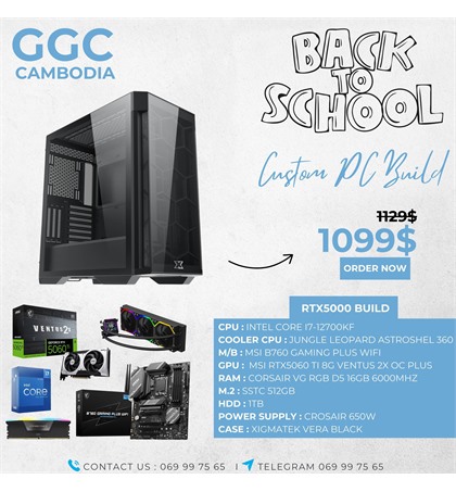 CUSTOM PC BUILD RTX5000