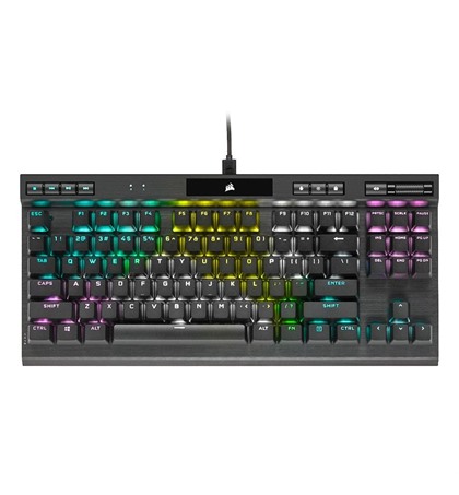 CORSAIR K70 RGB TKL CHAMPION SERIES Mechanical Gaming Keyboard — CHERRY MX SPEED