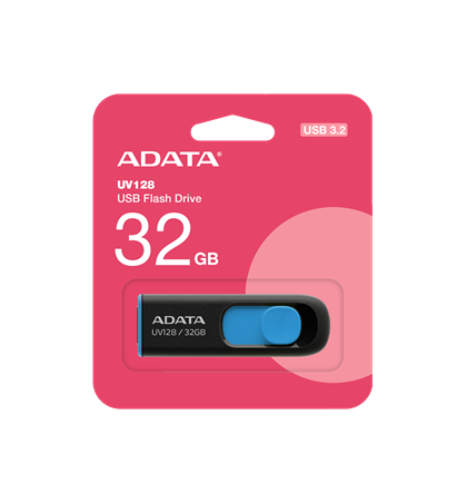 ADATA UV128 USB FLASH DRIVE 32GB