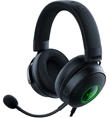 Razer Kraken V3 HyperSense - Wired USB Gaming Headset with Haptic Technology