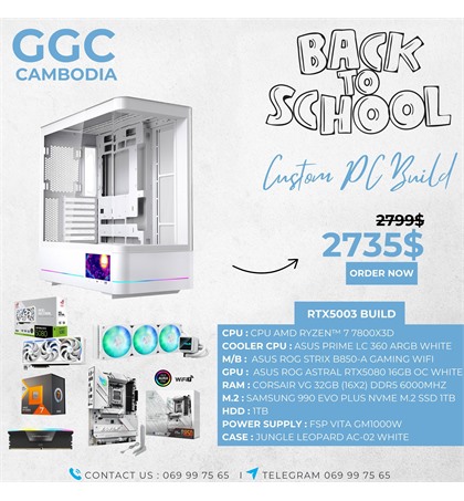  CUSTOM PC BUILD RTX5003