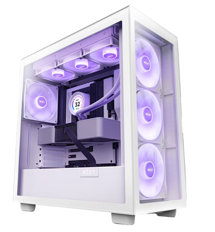  NZXT H7 ELITE RGB WHITE EDITION
