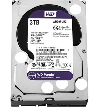 WD PURPLE 3TB