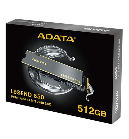 ADATA LEGEND 850 PCIe Gen4 x4 M.2 2280 512GB