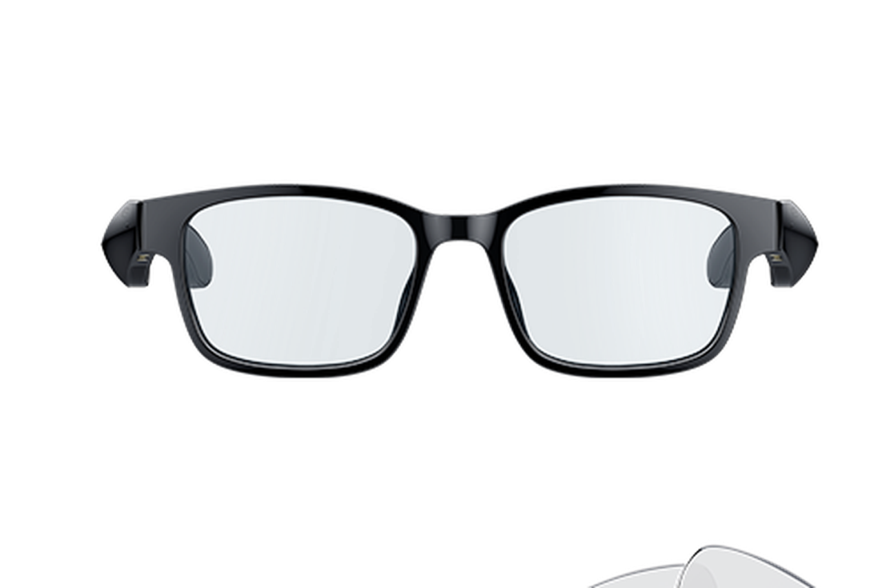 Razer Anzu Smart Glasses - Rectangle Design - Size SM 