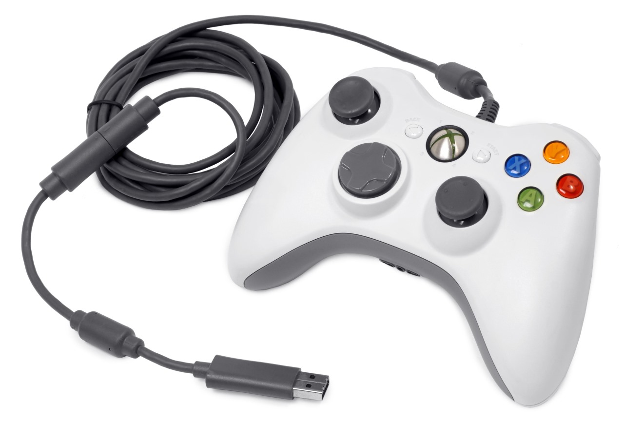 XBOX CONTROLLER 360 WHITE CABLE