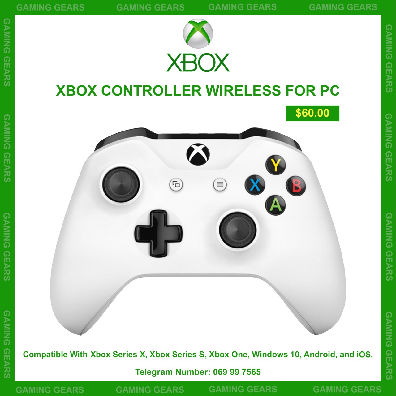XBOX Controller Wireless for PC