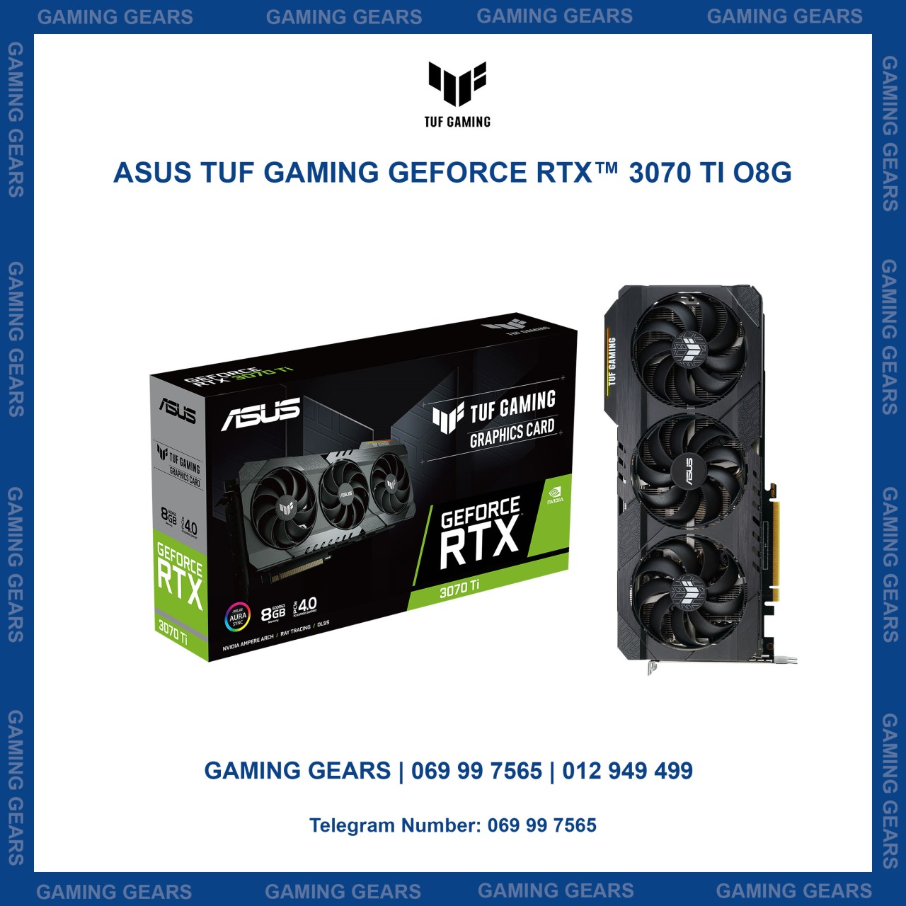 ASUS TUF Gaming GeForce RTX™ 3070Ti O8G - Gaming Gears - Best Gaming ...