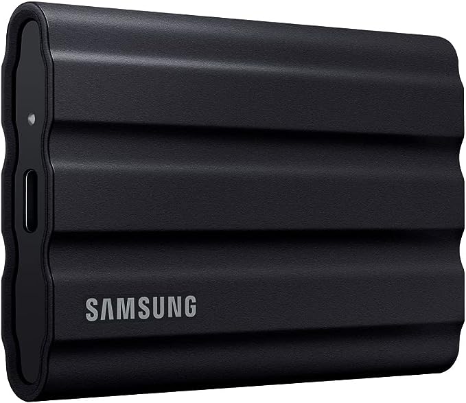  SAMSUNG Portable SSD T7 Shield 2TB (BLACK / BEIGE)