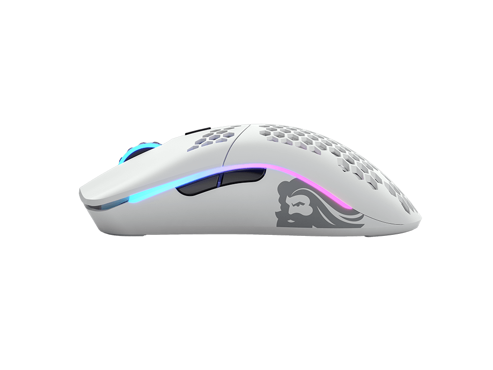 GLORIOUS MODEL O WIRELESS Matte White Gaming Gears Best Gaming