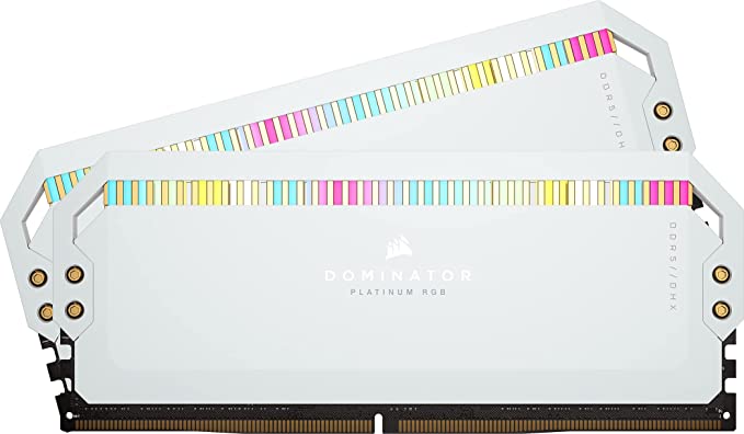 Corsair Dominator Platinium RGB 16GB DDR5 5200MT/s ( White )