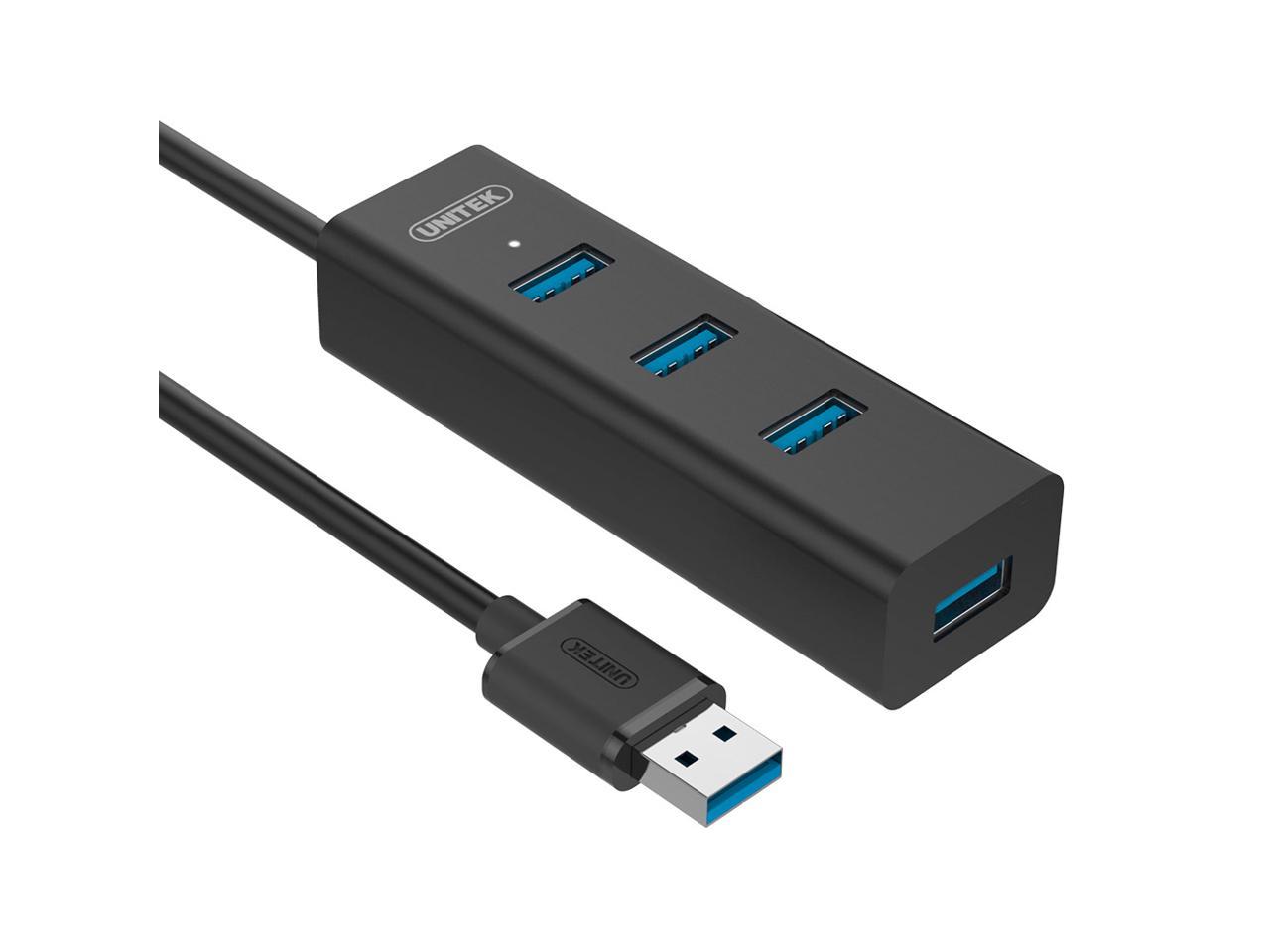 UNITEK USB 3.1 Hub 4 Type-A Ports Expansion With External Power Supply Port