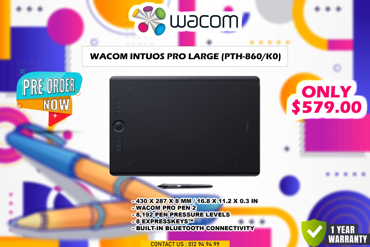 Wacom Intuos Pro Large (PTH-860K0)