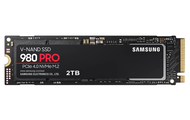  SAMSUNG 980 PRO PCIe 4.0 NVMe SSD 2TB