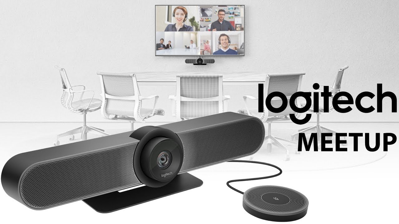 Logitech MeetUp All‐in‐one Conference with An Ultra‐Wide Lens