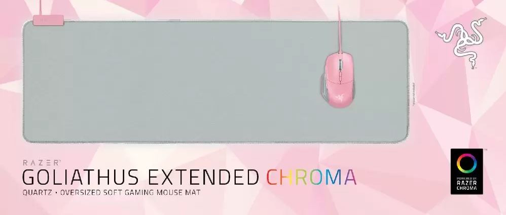 RAZER GOLIATHUS EXTENDED CHROMA - QUARTZ EDITION - Gaming Gears - Best ...