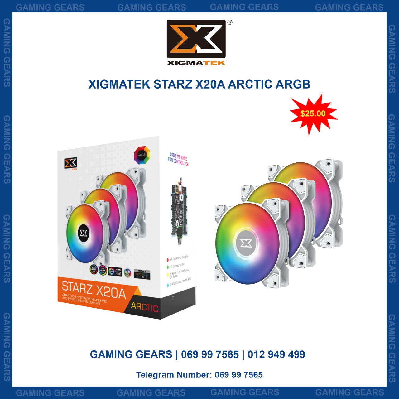 Xigmatek Starz X20A Arctic