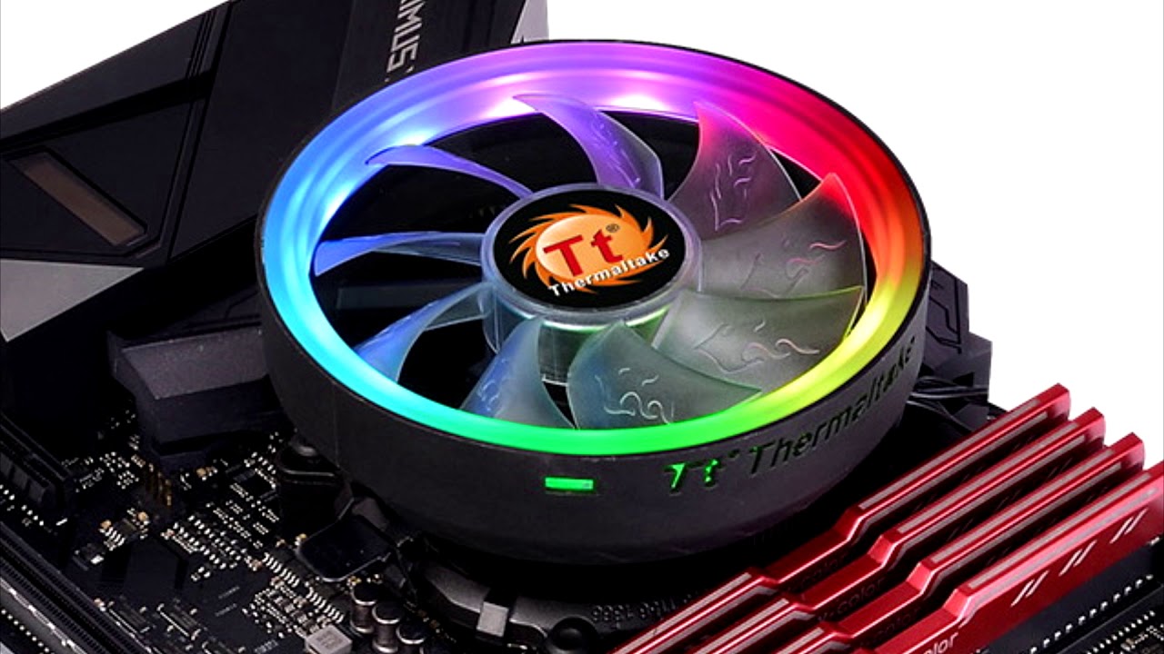 Thermaltake UX100/Air Cooler ARGB Fan 5V LED MB Sync CPU Fan