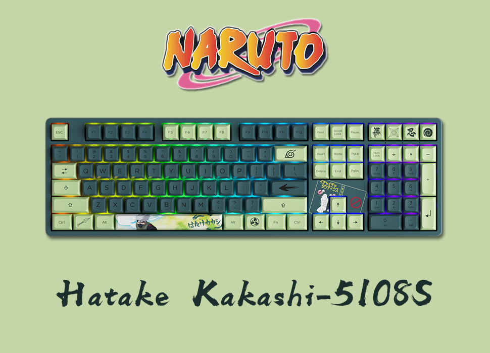 Akko Naruto Kakashi 5108S CS Radiant Red