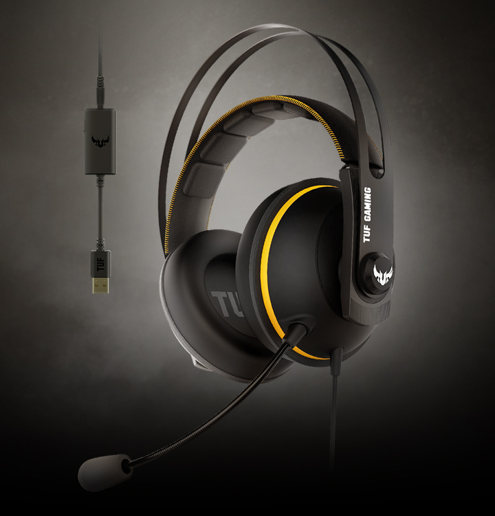 ASUS TUF H7 Wireless Gaming Headset Gun Metal Gaming Gears Best