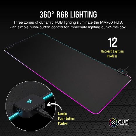 CORSAIR MM700 RGB Extended Mouse Pad